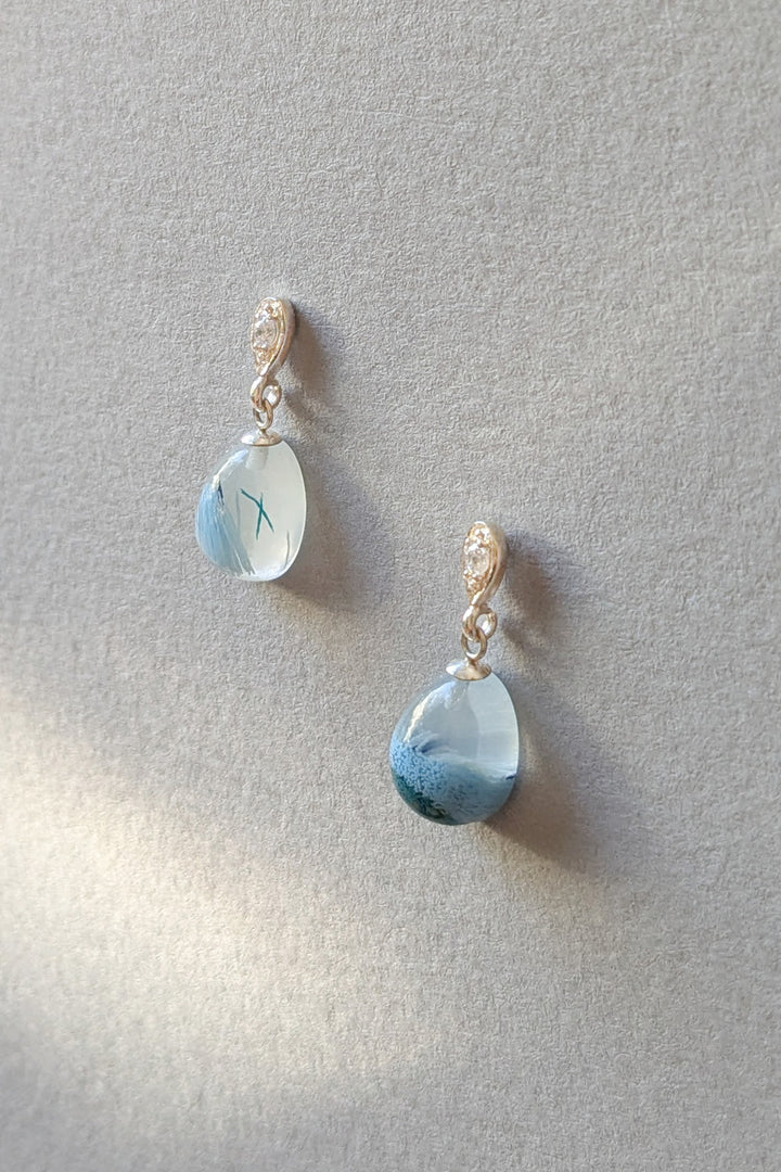 SEA MIST DROP EARRINGS