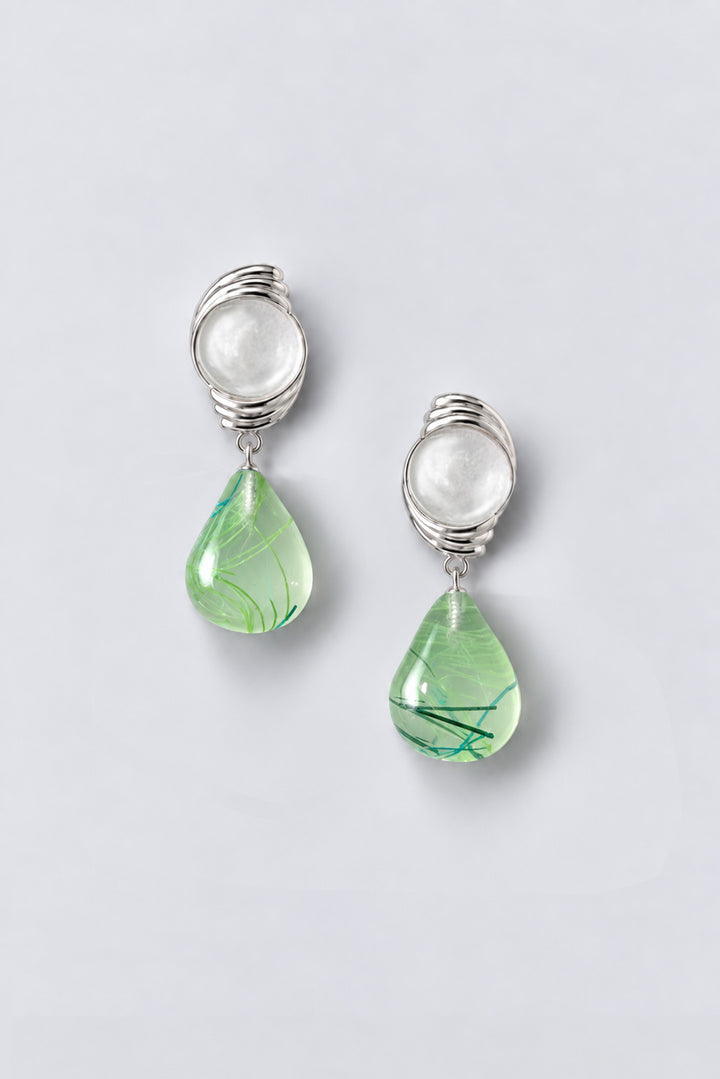 LETO EARRINGS in SILVER