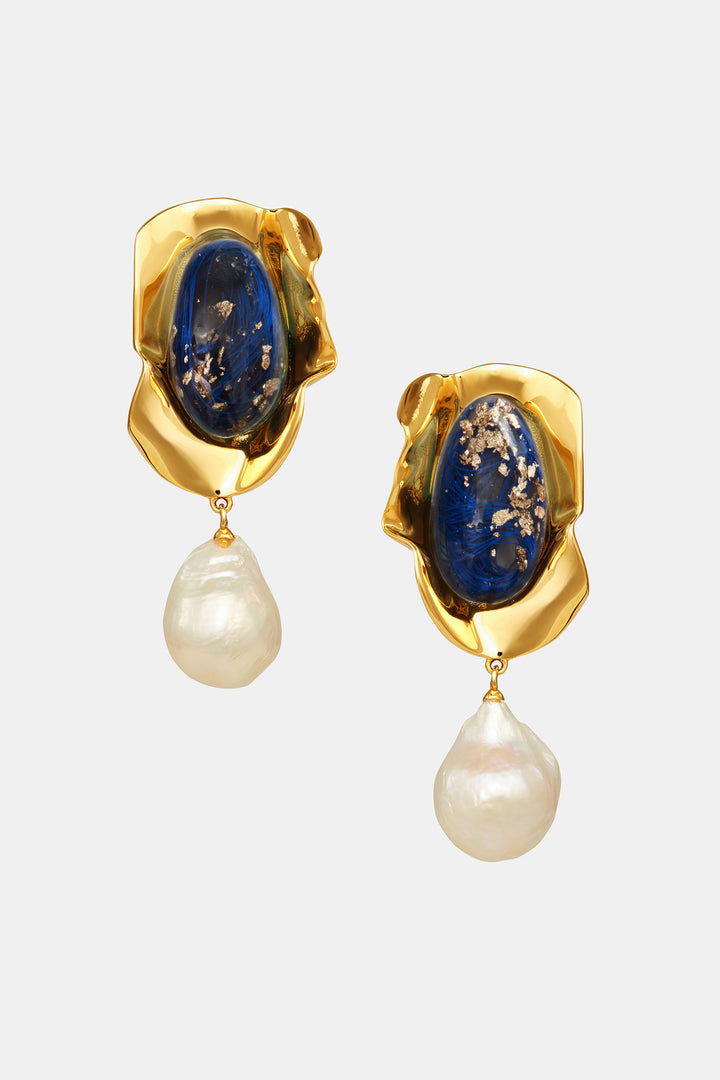SABRA PEARL EARRINGS