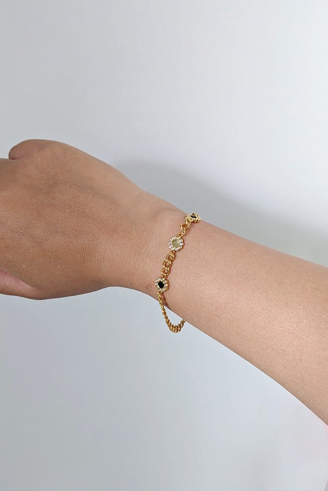 Primula Triple Bracelet